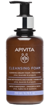 APIVITA CLEANSING FOAM CARA Y OJOS 200 ML